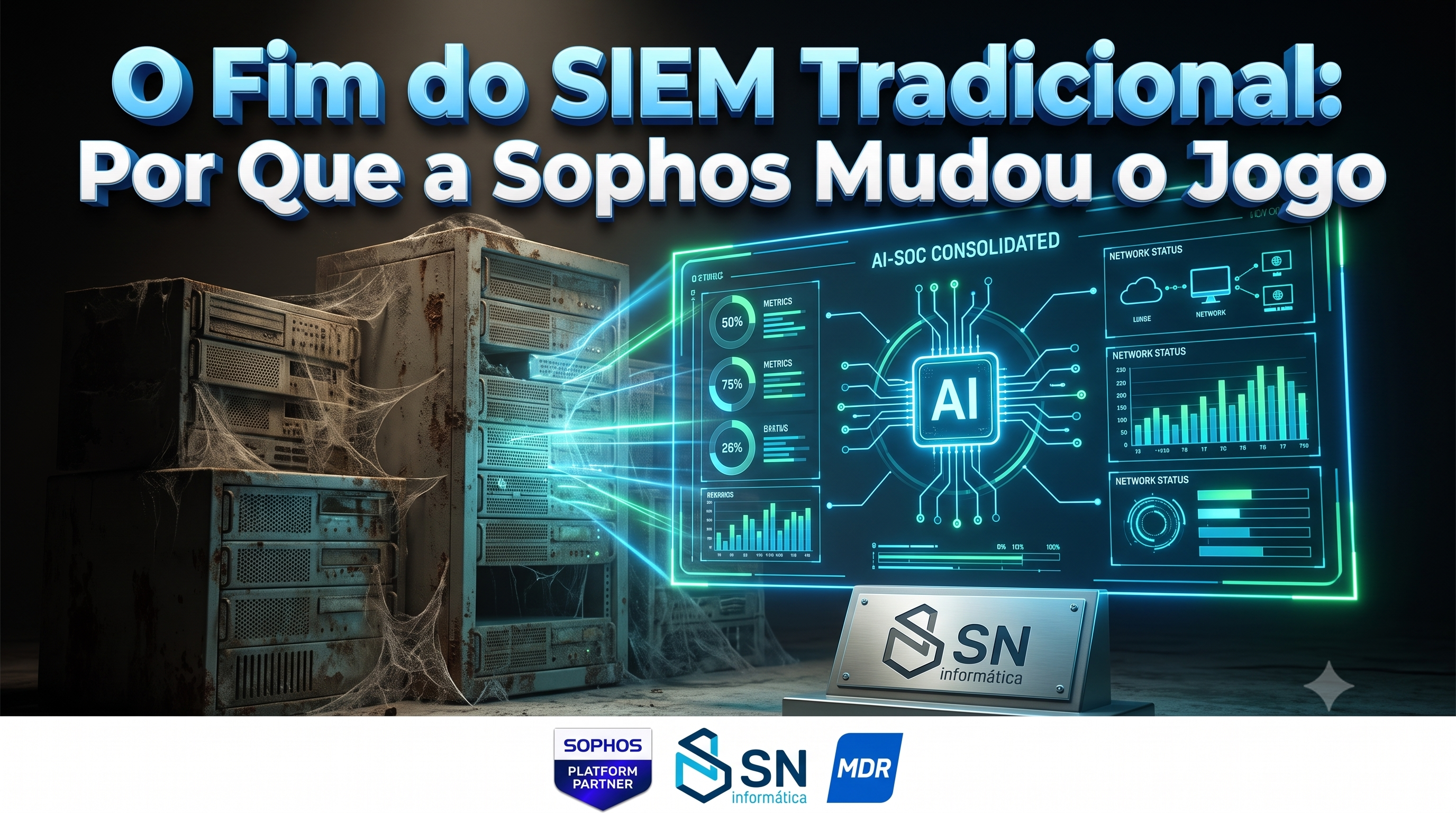 Arquitetura Sophos Next-Gen SIEM