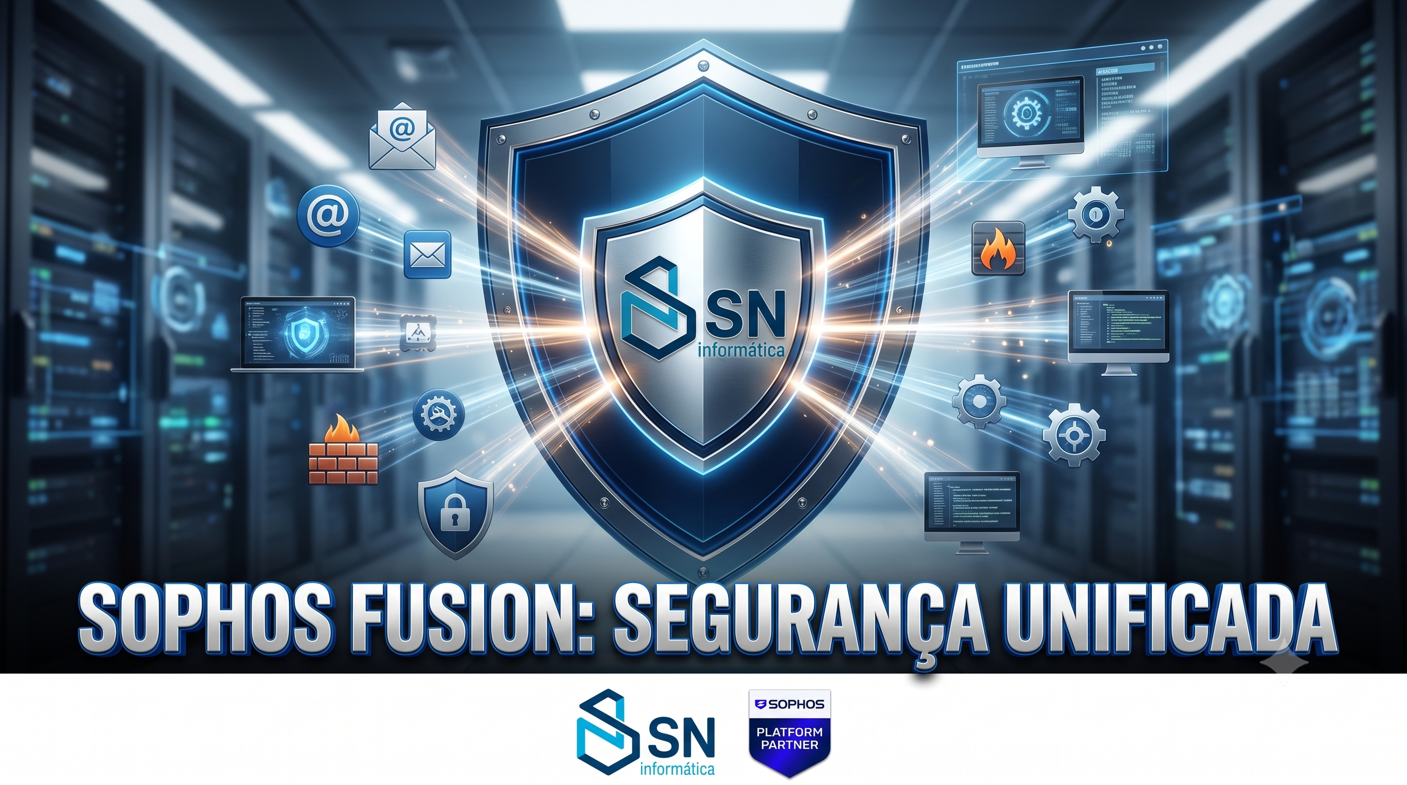 Arquitetura Sophos Cyber Defense System